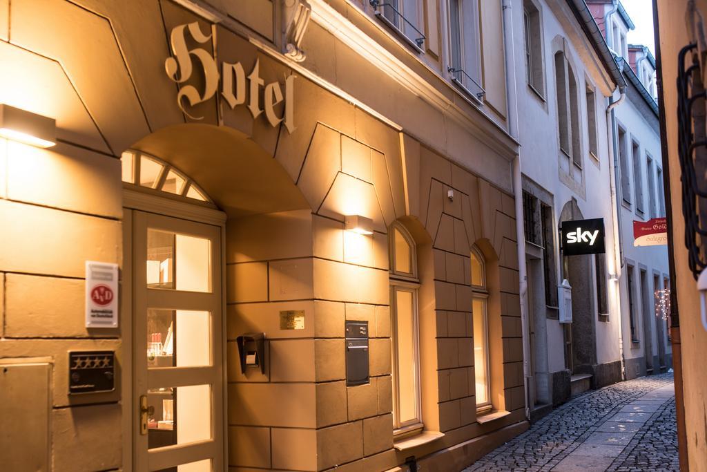 Hotel Goldener Loewe マイセン エクステリア 写真